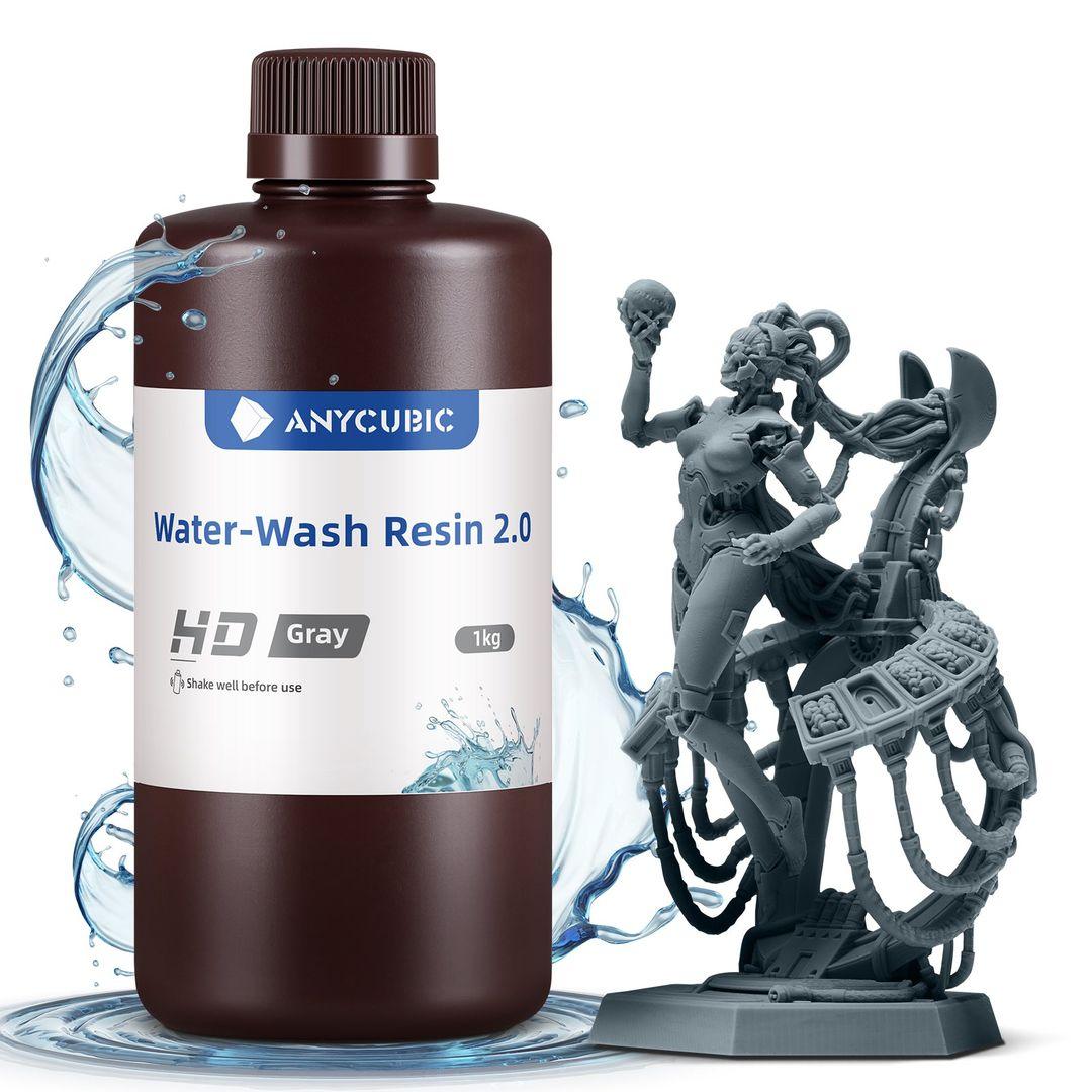 Water Washable Resin+ - Version 2.0 / HG Grau / 1KG