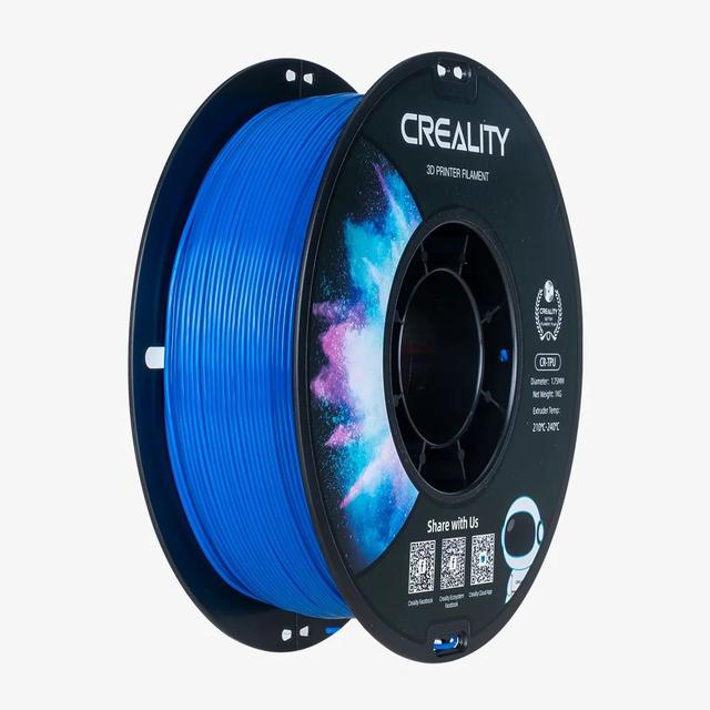 HP-TPU FDM 3D-Drucker Filament 1,75mm 1kg - CR-Blau