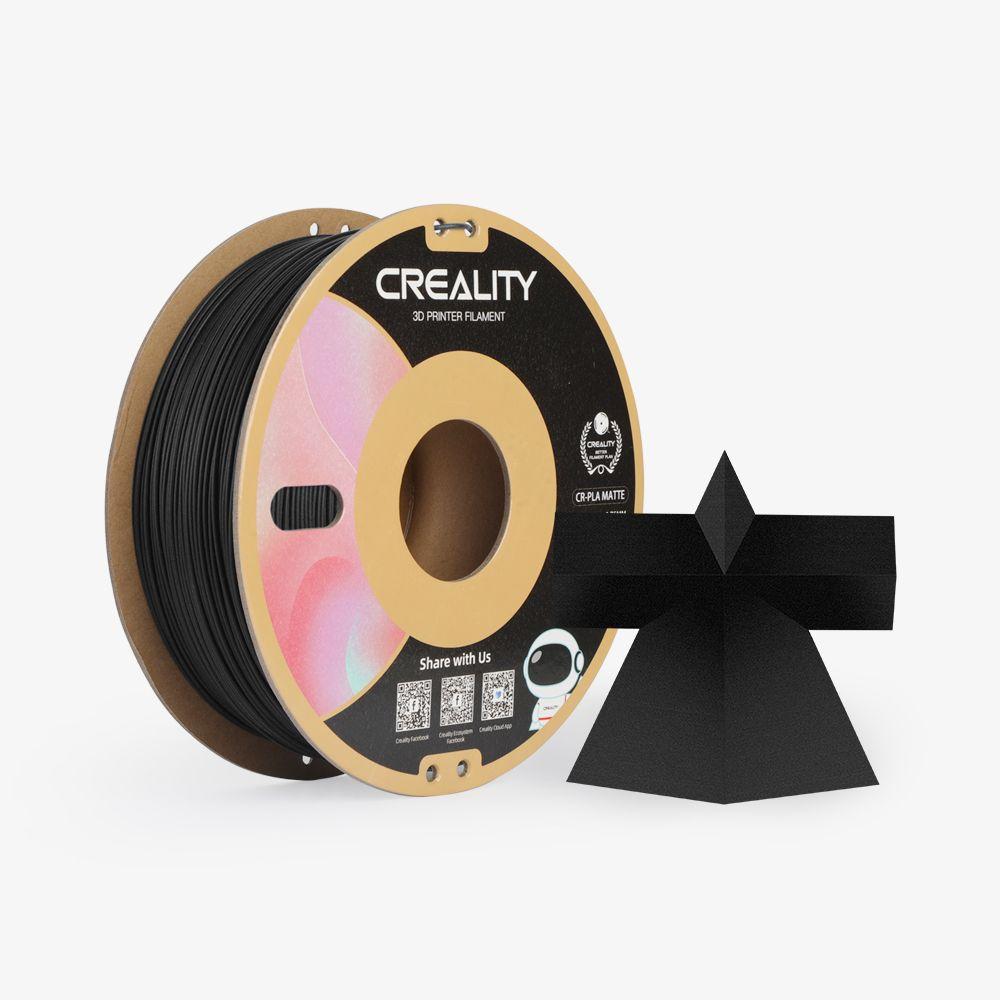 CR-PLA Matte 1,75 mm PLA 3D-Drucker Filament 1 kg - Schwarz