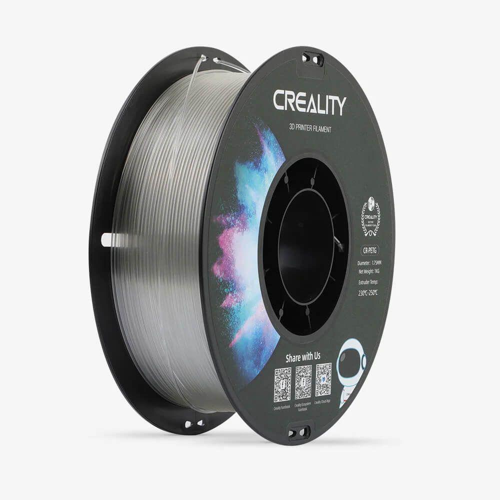 CR-PETG 1,75mm 3D-Drucker Filament 1kg - Transparent