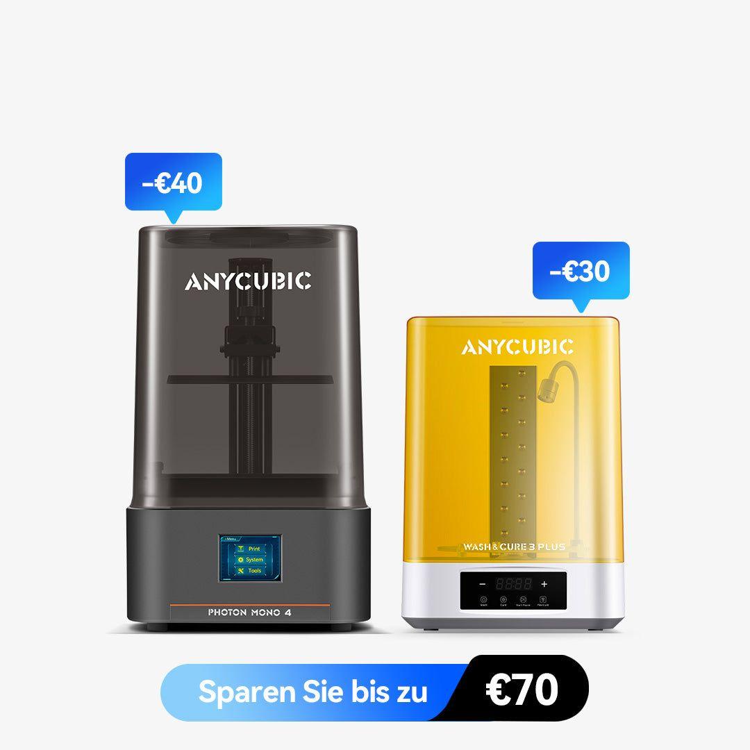 Anycubic Photon Mono 4 3D Drucker + Wash & Cure + 2KG Resin