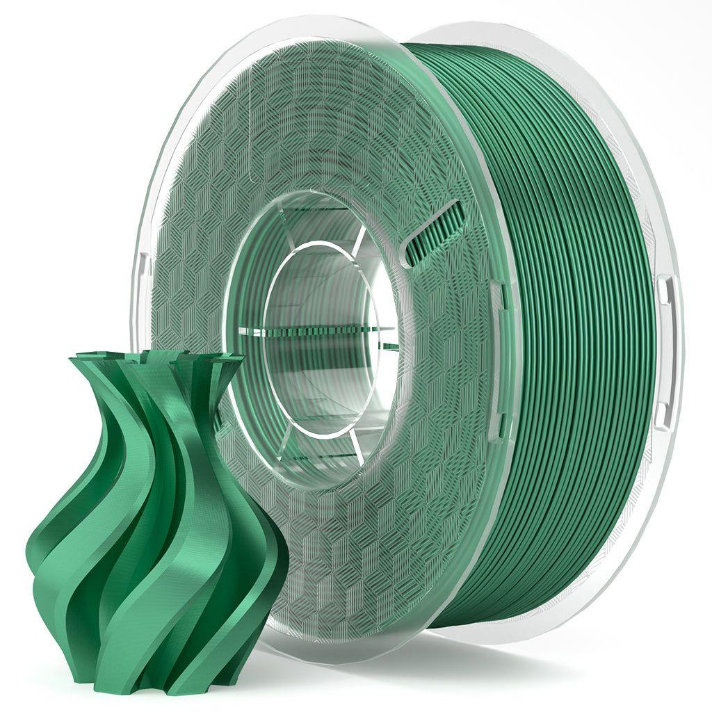 Seiden Pla Filament 1,75 mm farbig 1 kg - Silk Holly Green