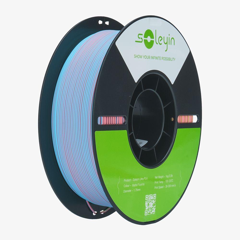 Soleyin Ultra PLA 1,75mm 1kg - Matt Fluonte