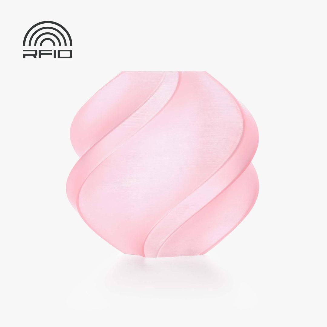 PLA Translucent - Filament with spool / 1 kg / Cherry Pink (13211)