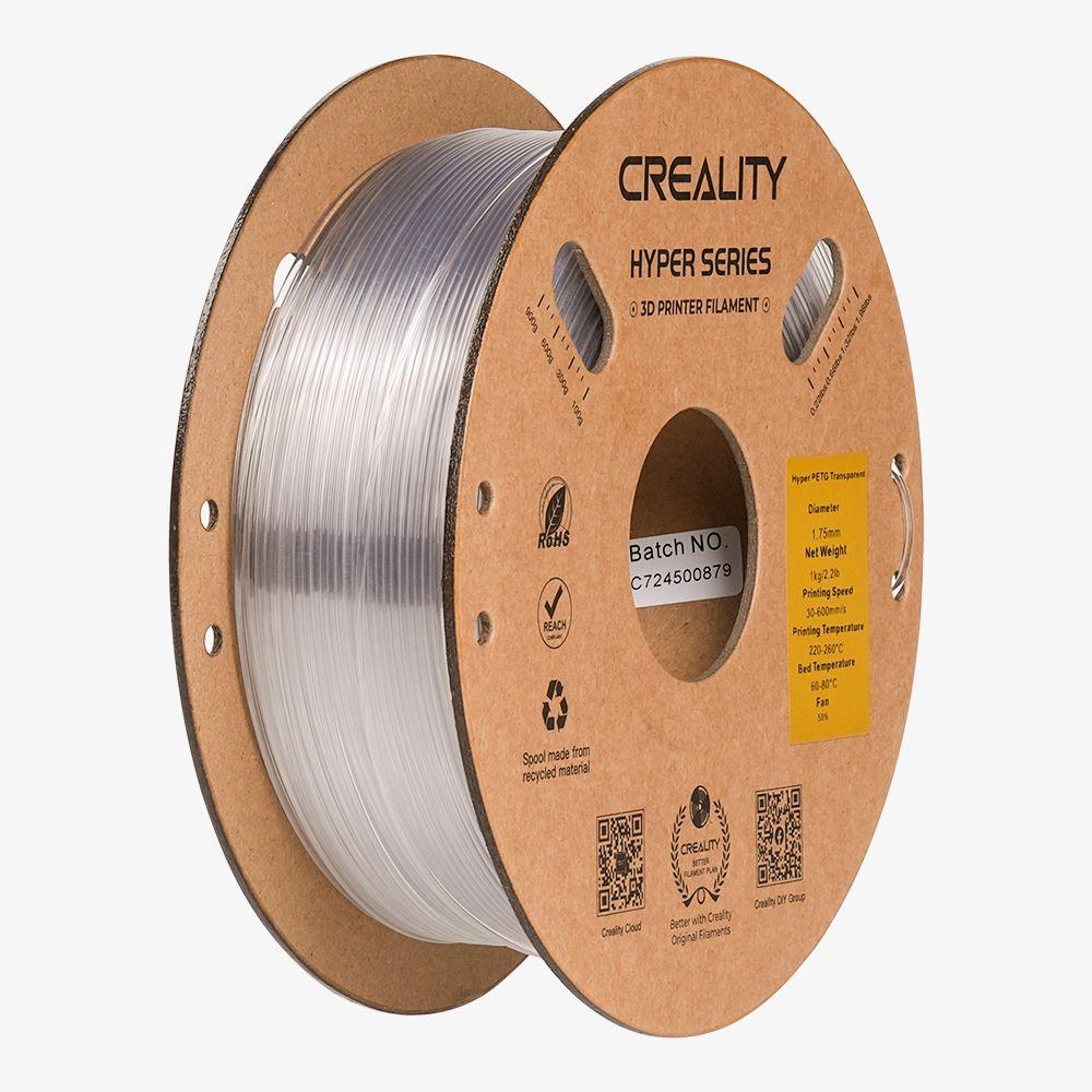 Hyper PETG 1,75mm Filament 1Kg - Transparent