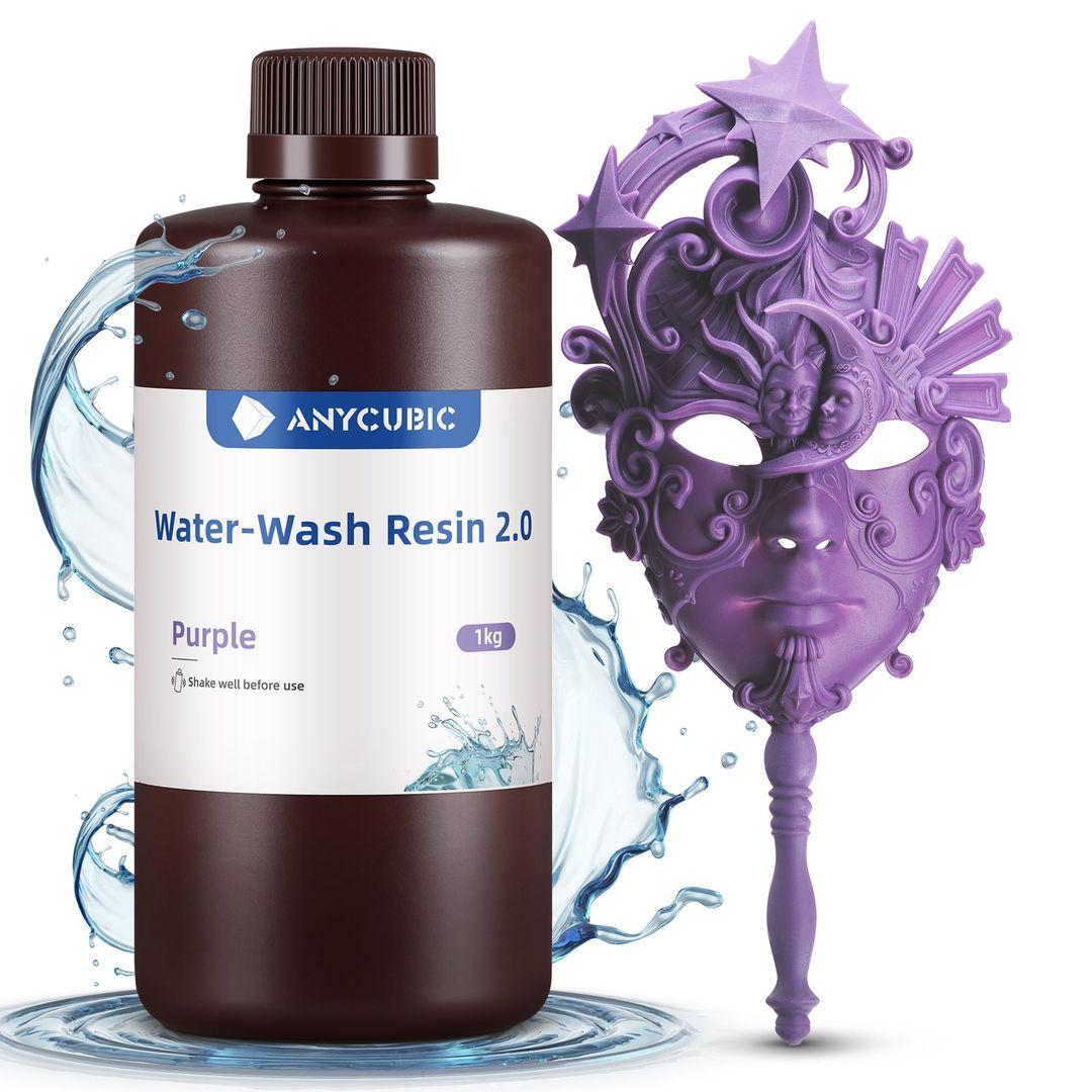 Water Washable Resin+ - Version 2.0 / Lila / 1KG