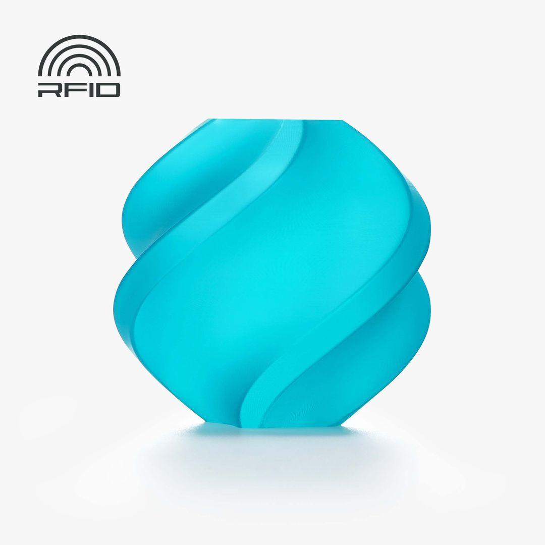 PLA Translucent - Filament with spool / 1 kg / Teal (13612)