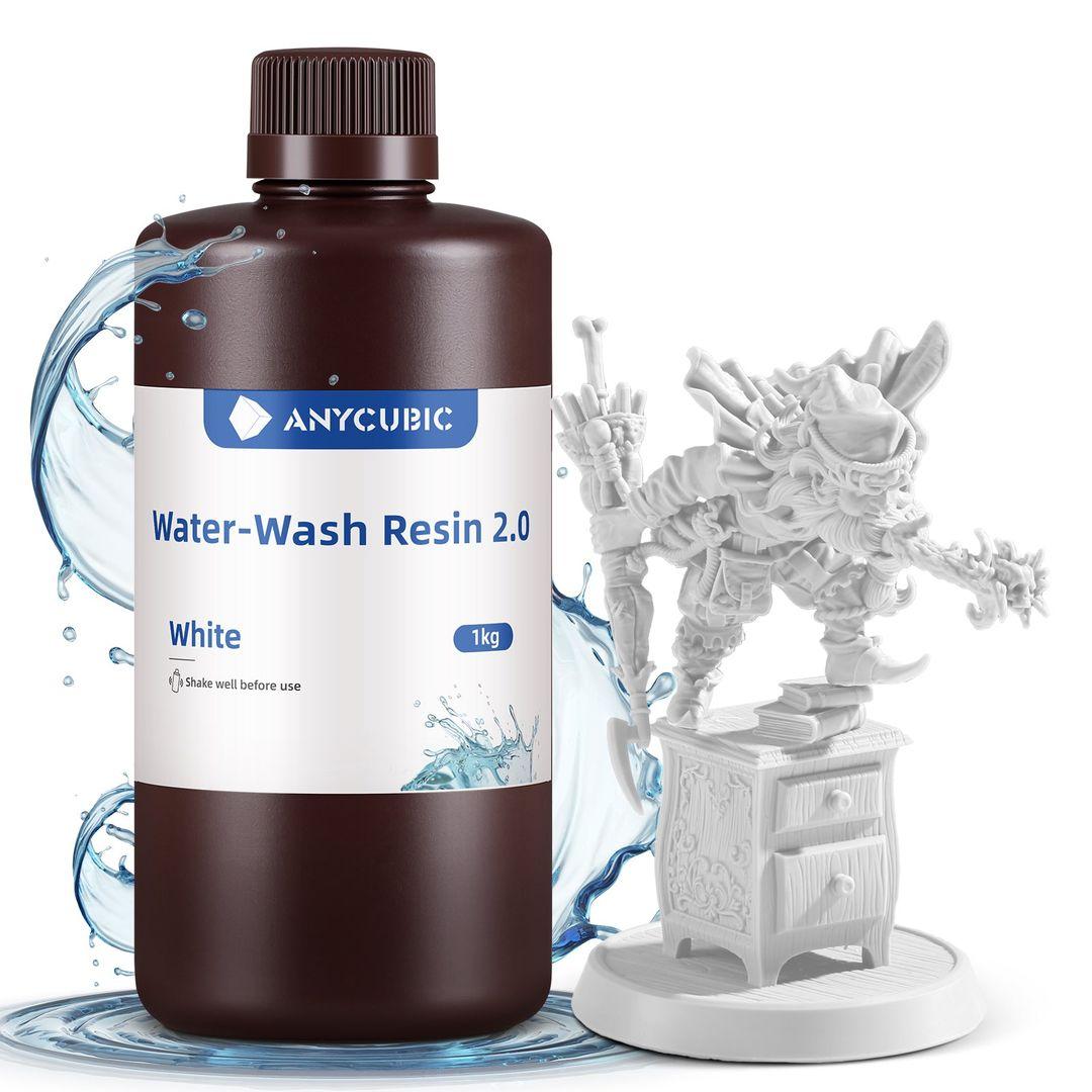 Water Washable Resin+ - Version 2.0 / Weiß / 1KG