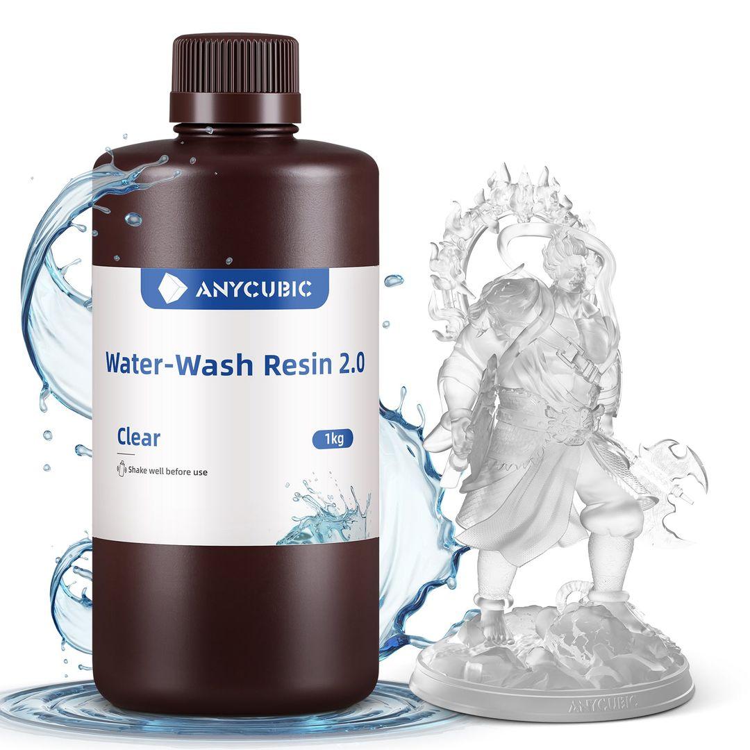 Water Washable Resin+ - Version 2.0 / Klar / 1KG