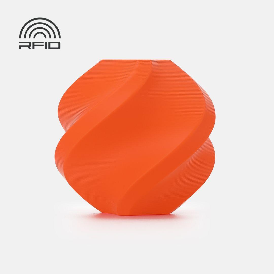 Bambulab PLA Tough+ Filament mit Spule 1kg Orange