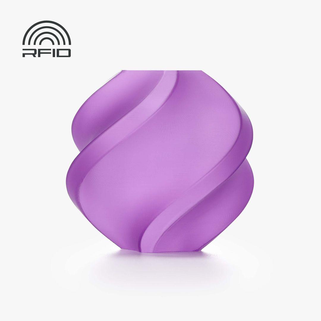 PLA Translucent - Filament with spool / 1 kg / Purple (13710)