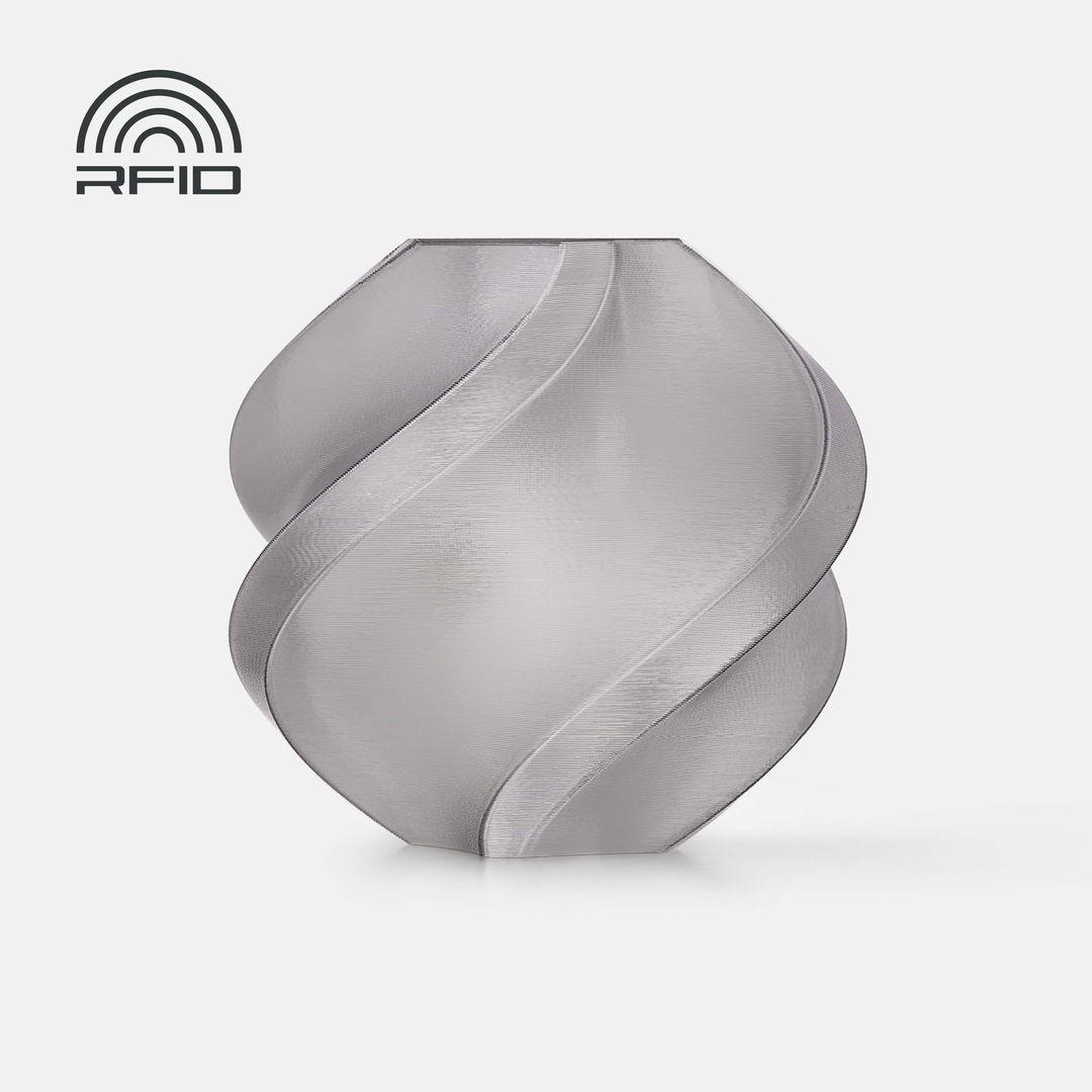PETG durchscheinend - Refill / 1 kg / Durchscheinendes Grau