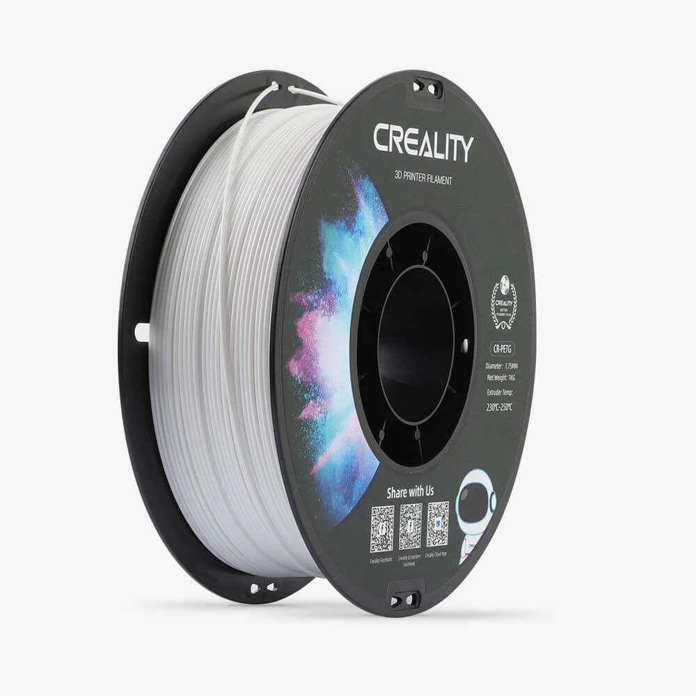 CR-PETG 1,75mm 3D-Drucker Filament 1kg - Weiß