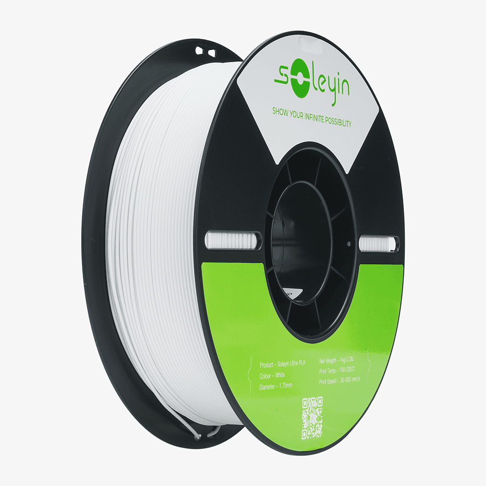 Soleyin Ultra PLA 1,75mm 1kg - Mattweiß