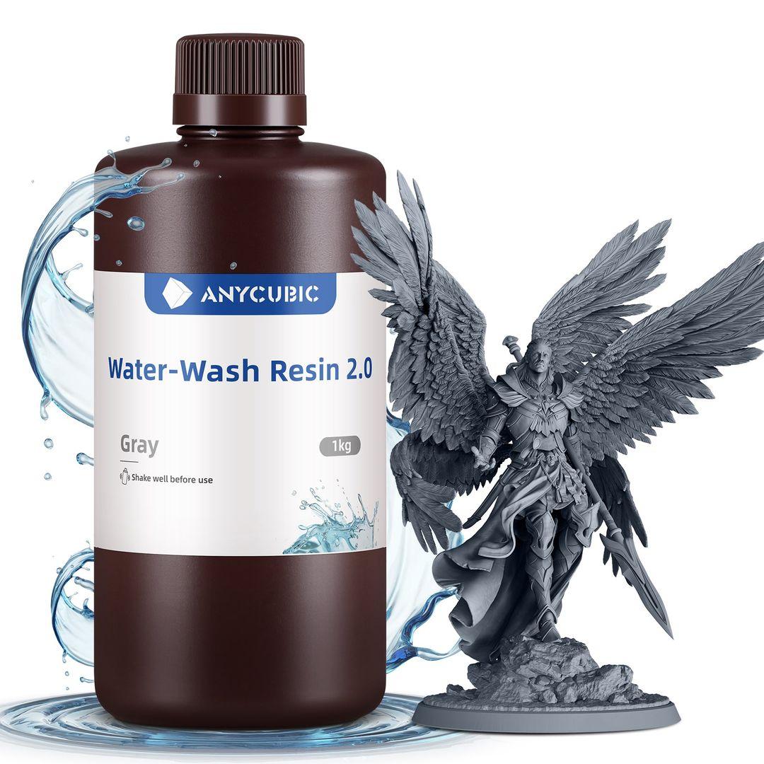 Water Washable Resin+ - Version 2.0 / Grau / 1KG