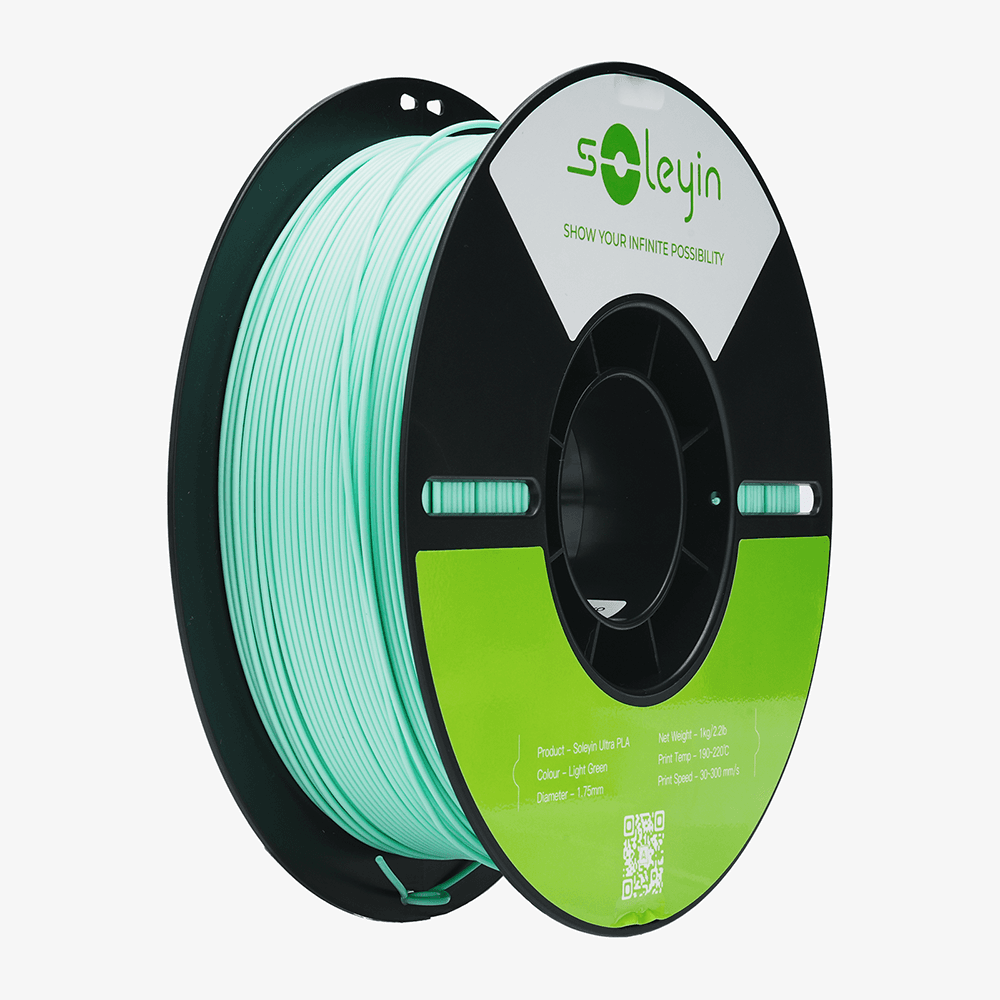 Soleyin Ultra PLA 1,75mm 1kg - Hellgrün