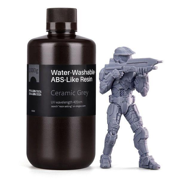 Wasserwaschbares ABS-ähnliches Harz - 2KG / #Clear Blue