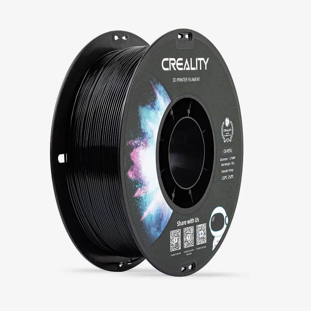 CR-PETG 1,75mm 3D-Drucker Filament 1kg - Schwarz