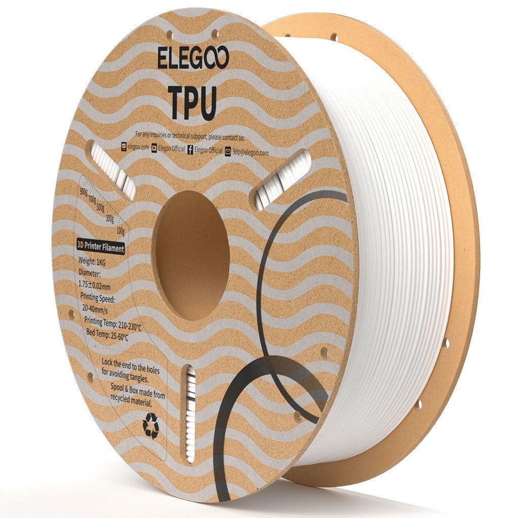 TPU -Filament 1,75 mm farbig 1 kg - Weiß