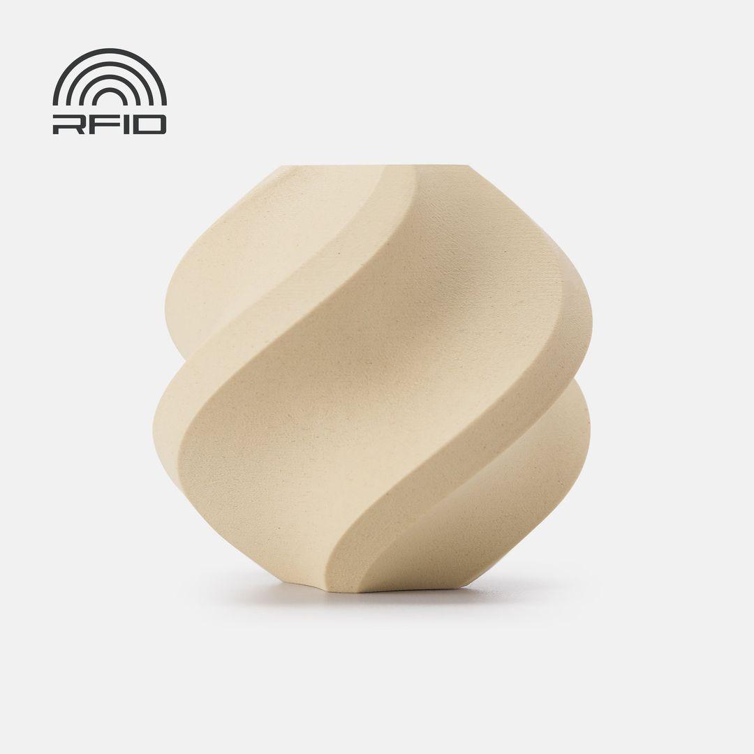 PLA Wood - Filament with spool / White Oak (13106) / 1 kg