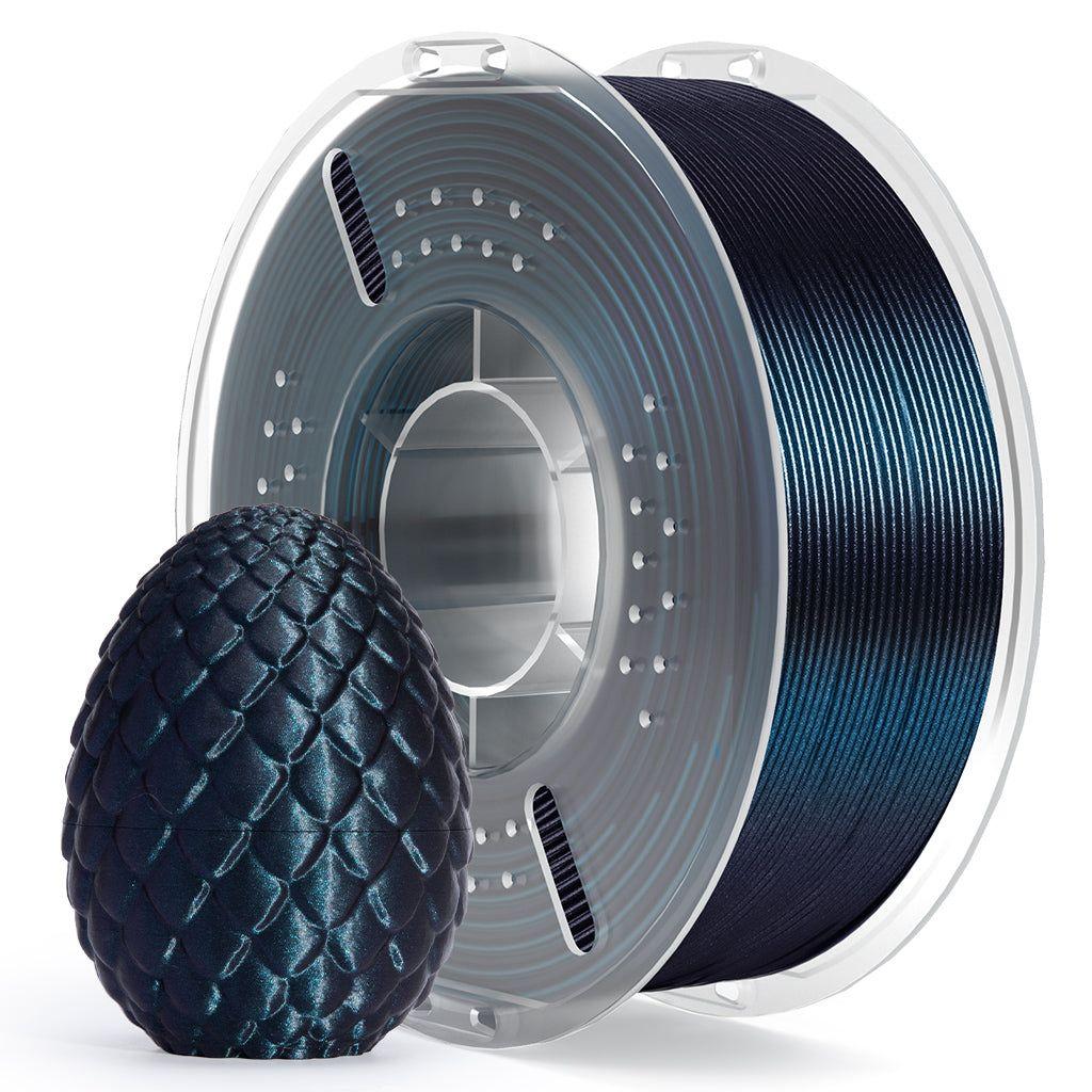 Galaxy PLA -Filament 1,75 mm farbig 1 kg - Galaxy Black