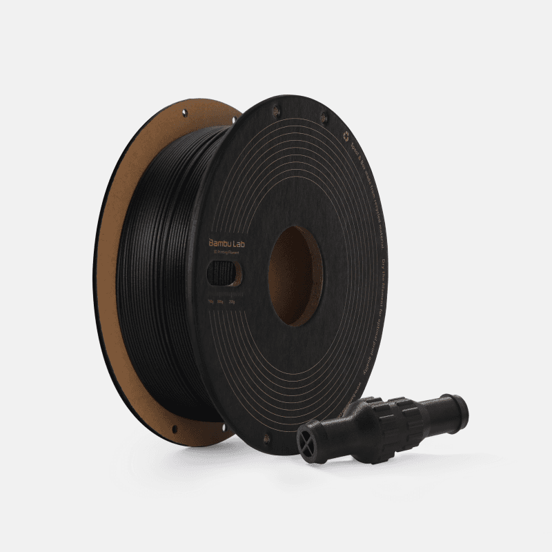 Bambulab PPS-CF Filament mit Spule 0.75kg Schwarz