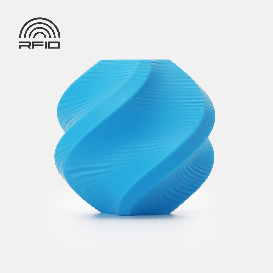 Bambulab PLA Tough+ Filament mit Spule 1kg Cyan