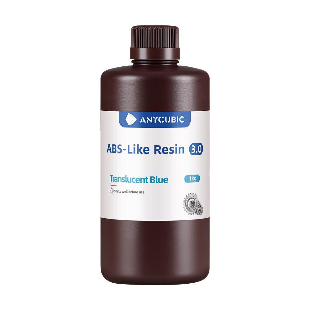 Anycubic ABS-Like Resin 3.0 Transluzent Blau 1KG