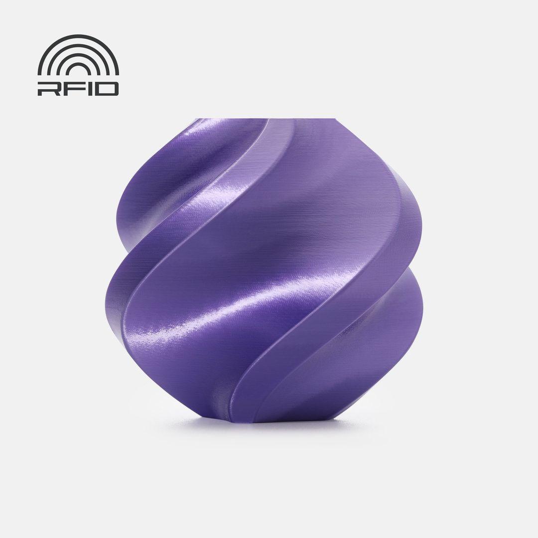 Bambulab PLA Silk+ Filament mit Spule 1 kg Lila